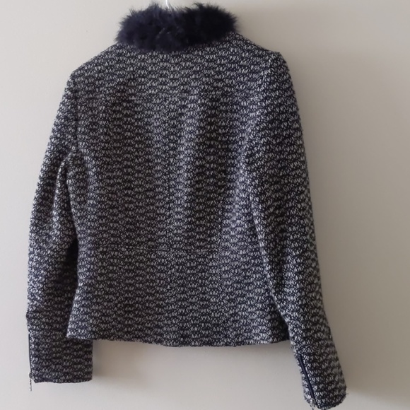 UD Utex Design Blazer Black With White Size 8 - Picture 3 of 5